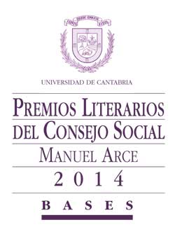 Premios Literarios del Consejo Social de la UC 2014