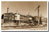 Building of School of Civil Engineering under construction.